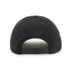 Miami Marlins Corduroy Hitch Adjustable Hat Black