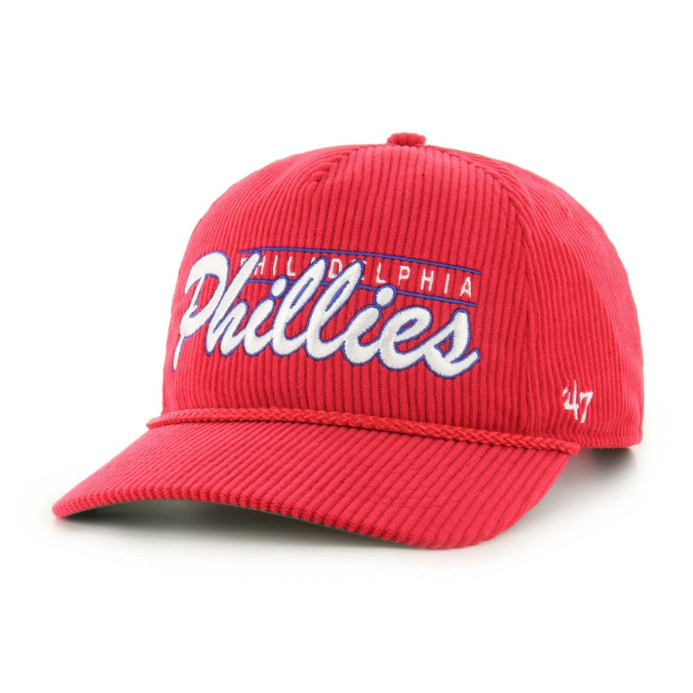 Philadelphia Phillies Corduroy Hitch Adjustable Hat Red
