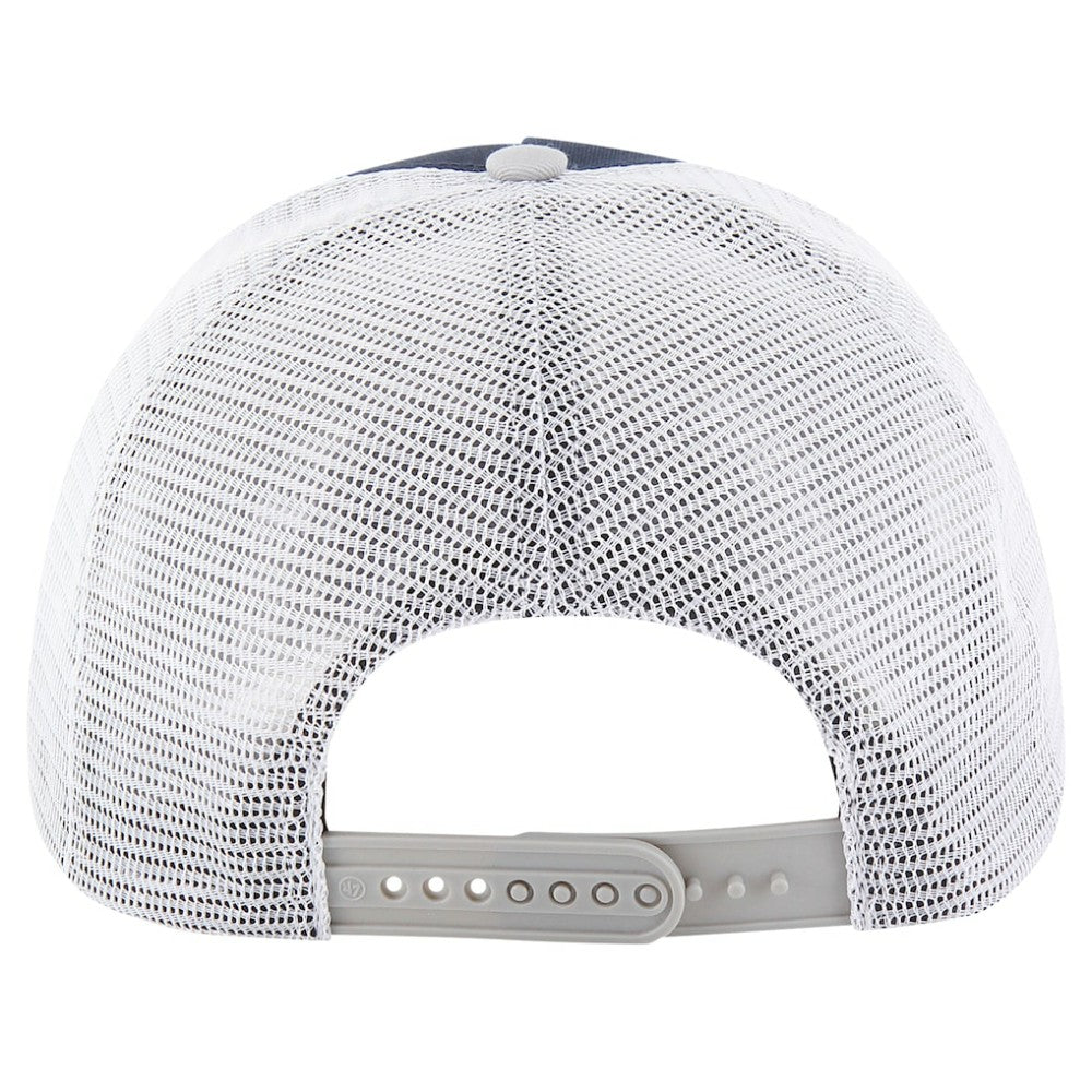 New York Yankees Gridiron Super Stripe Relaxed Trucker Hitch Adjustable Hat Navy