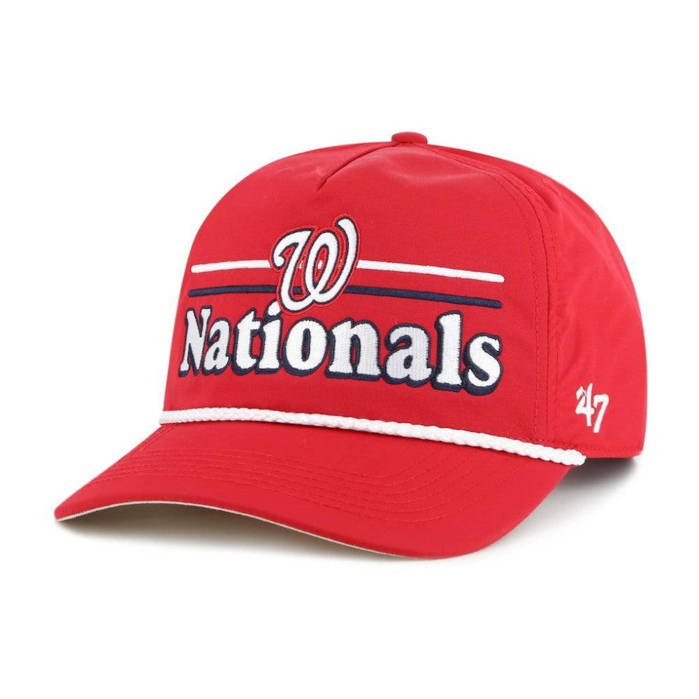 Washington Nationals Campscape Hitch Adjustable Hat Red