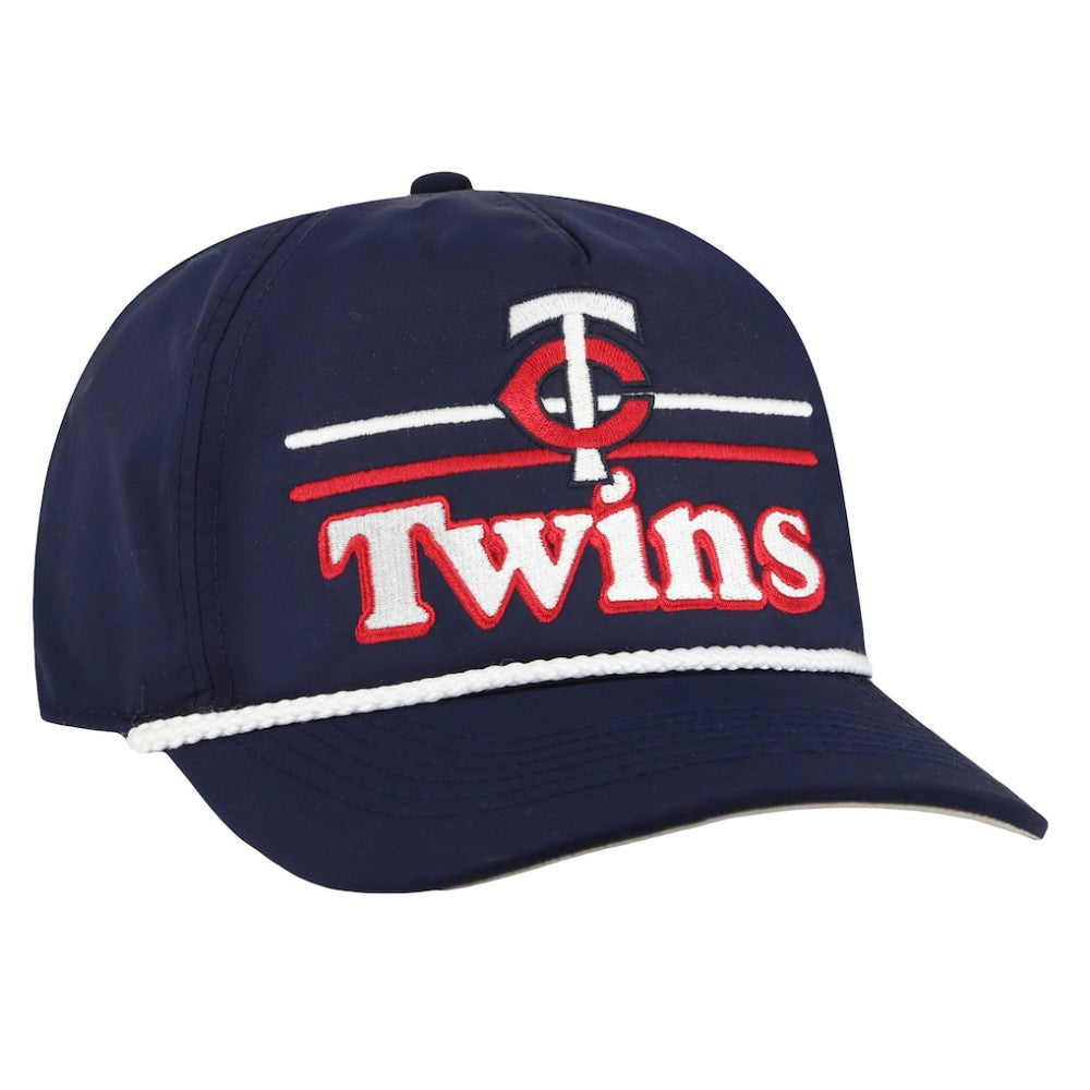 Minnesota Twins Campscape Hitch Adjustable Hat Navy