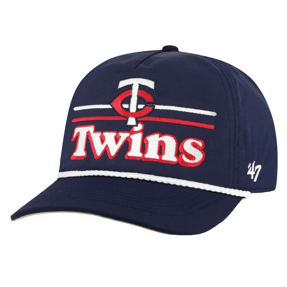 Minnesota Twins Campscape Hitch Adjustable Hat Navy