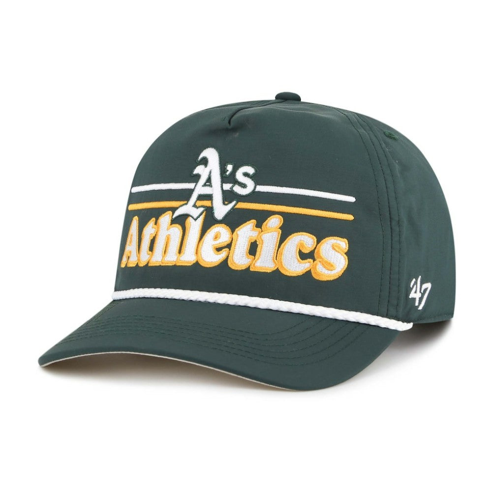 Oakland Athletics Campscape Hitch Adjustable Hat Green