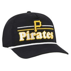Pittsburgh Pirates Campscape Hitch Adjustable Hat Black