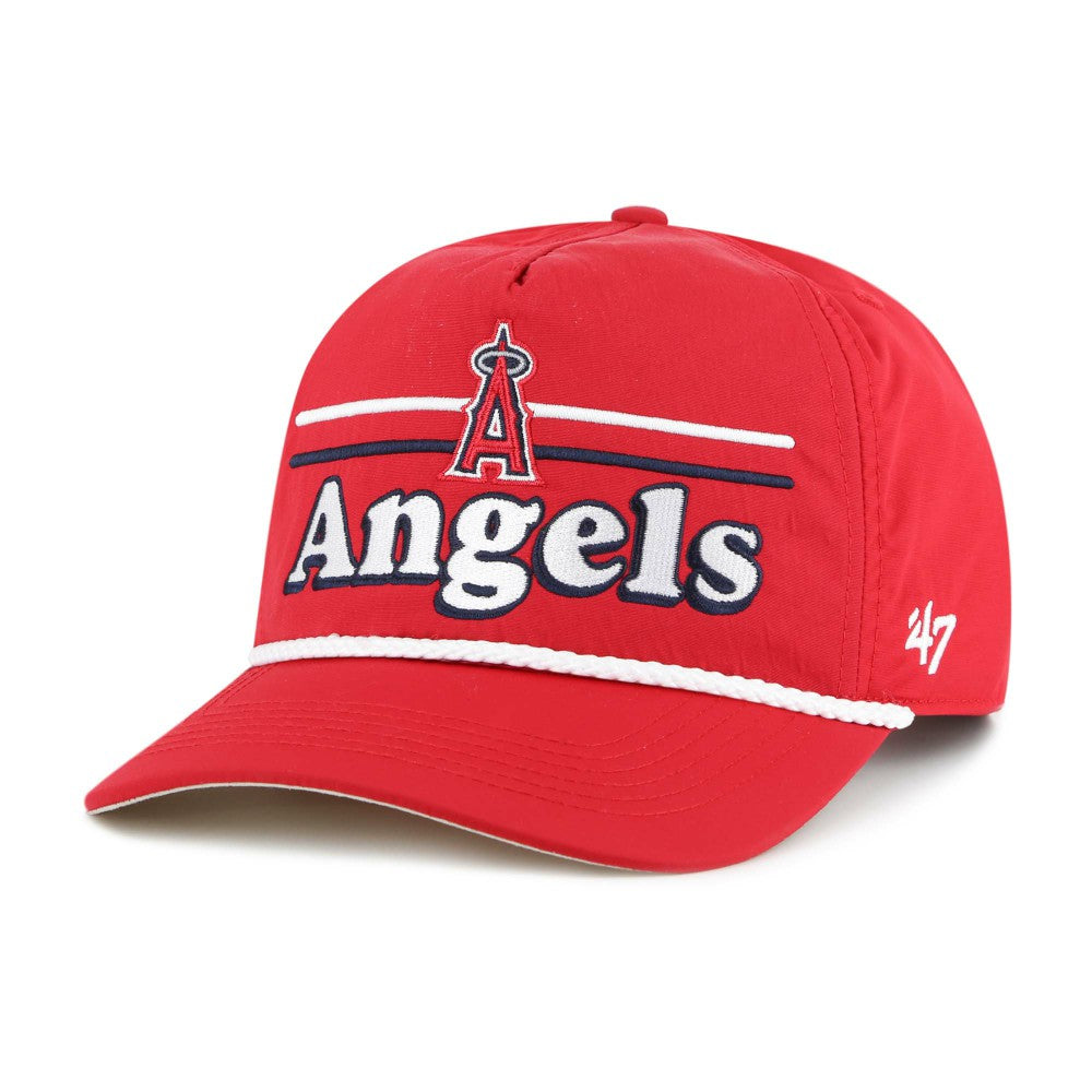 Los Angeles Angels Campscape Hitch Adjustable Hat Red