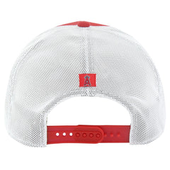 Los Angeles Angels Downburst Trucker Adjustable Hat Red