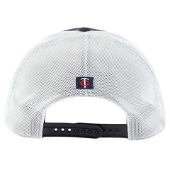 Minnesota Twins Downburst Trucker Adjustable Hat Navy