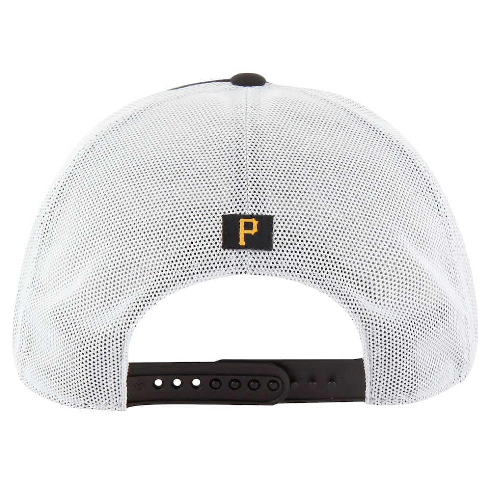 Pittsburgh Pirates Downburst Trucker Adjustable Hat Black