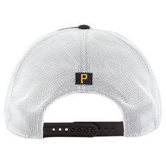 Pittsburgh Pirates Downburst Trucker Adjustable Hat Black