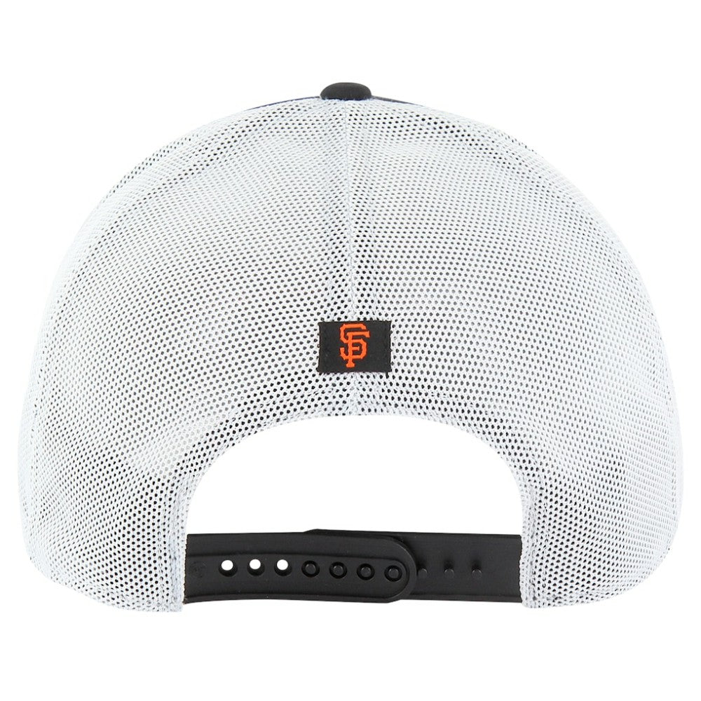San Francisco Giants Downburst Trucker Adjustable Hat Black