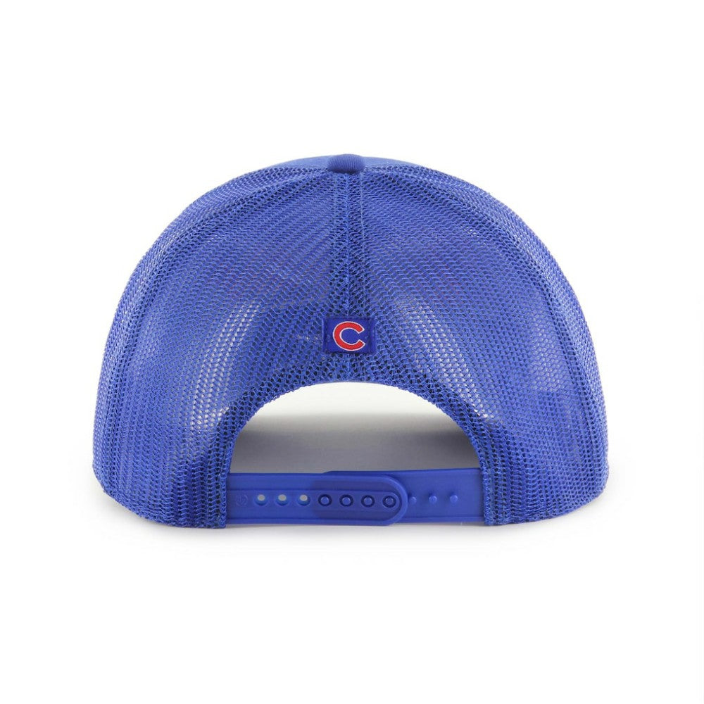 Chicago Cubs Garner Trucker Adjustable Hat Royal