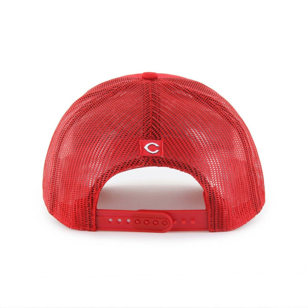 Cincinnati Reds Garner Trucker Adjustable Hat Red
