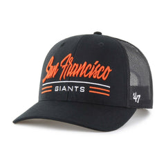 San Francisco Giants Garner Trucker Adjustable Hat Black
