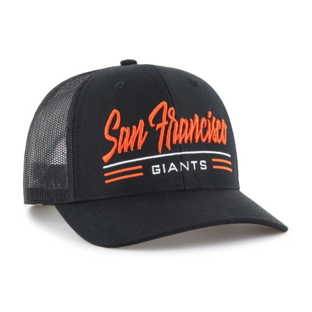 San Francisco Giants Garner Trucker Adjustable Hat Black