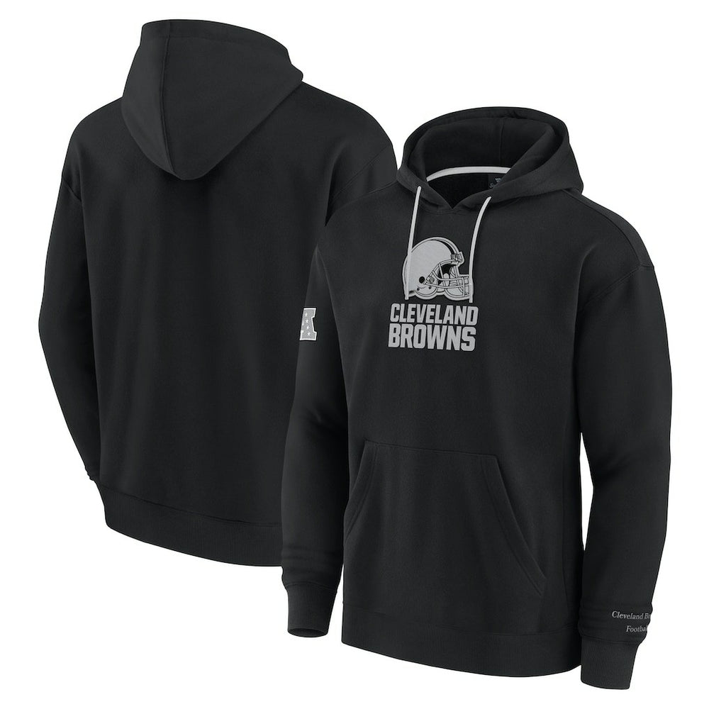 Cleveland Browns Elements Pace Pullover Hoodie - Black on sale