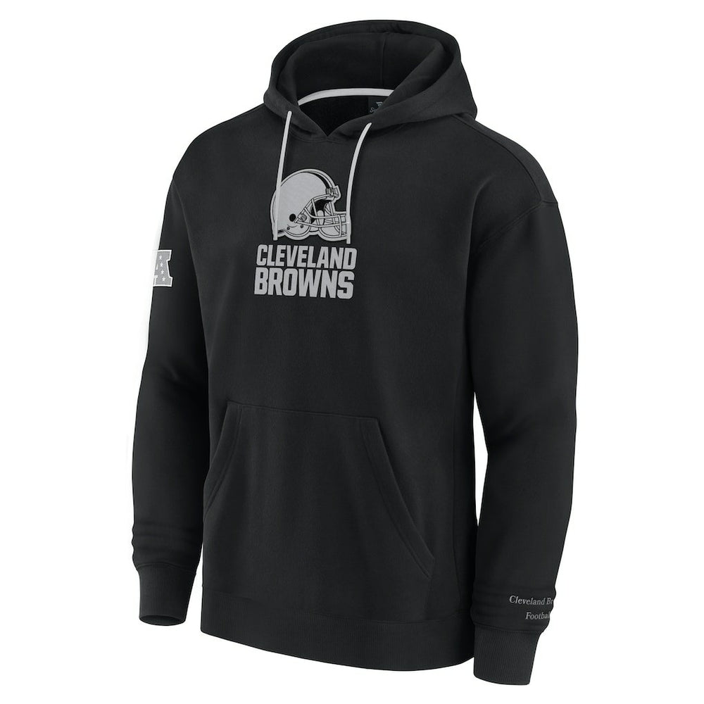 Cleveland Browns Elements Pace Pullover Hoodie - Black on sale