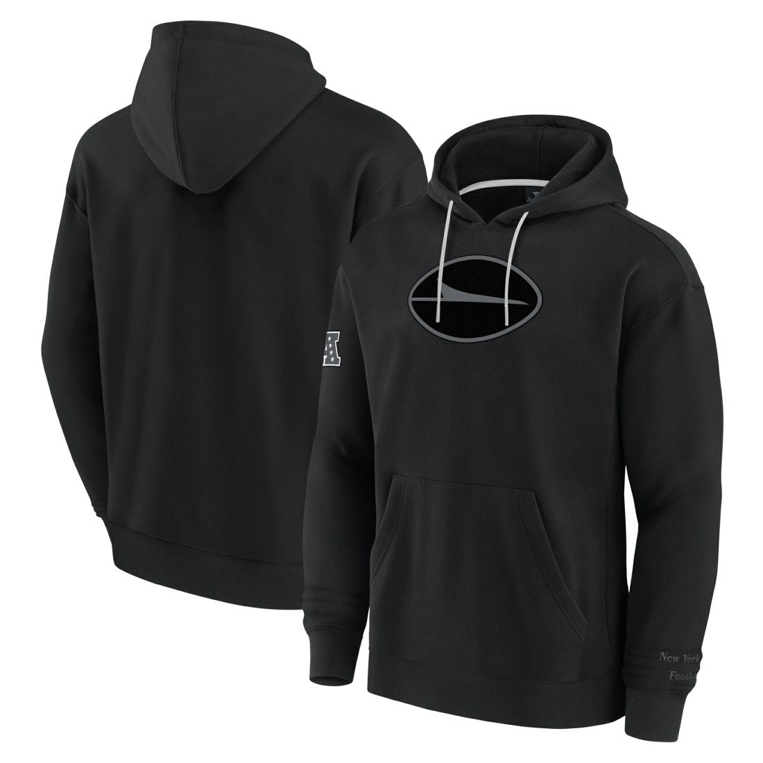 New York Jets Elements Pace Pullover Hoodie - Black discount