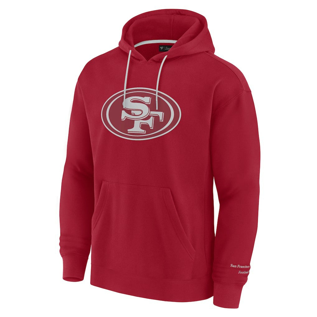 San Francisco 49ers Elements Pace Pullover Hoodie - Scarlet online
