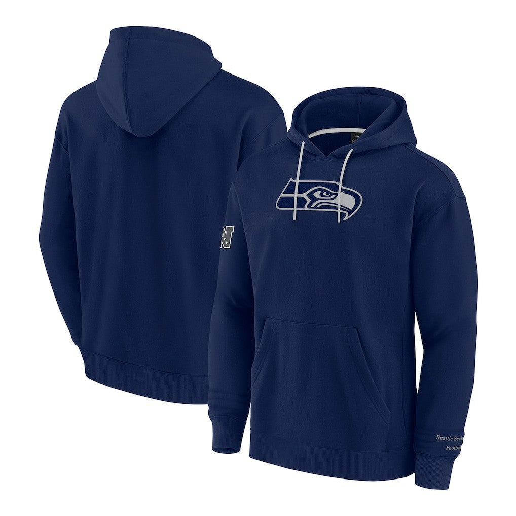 Seattle Seahawks Elements Pace Pullover Hoodie - College Navy online