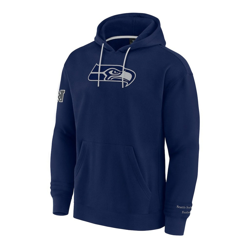 Seattle Seahawks Elements Pace Pullover Hoodie - College Navy online