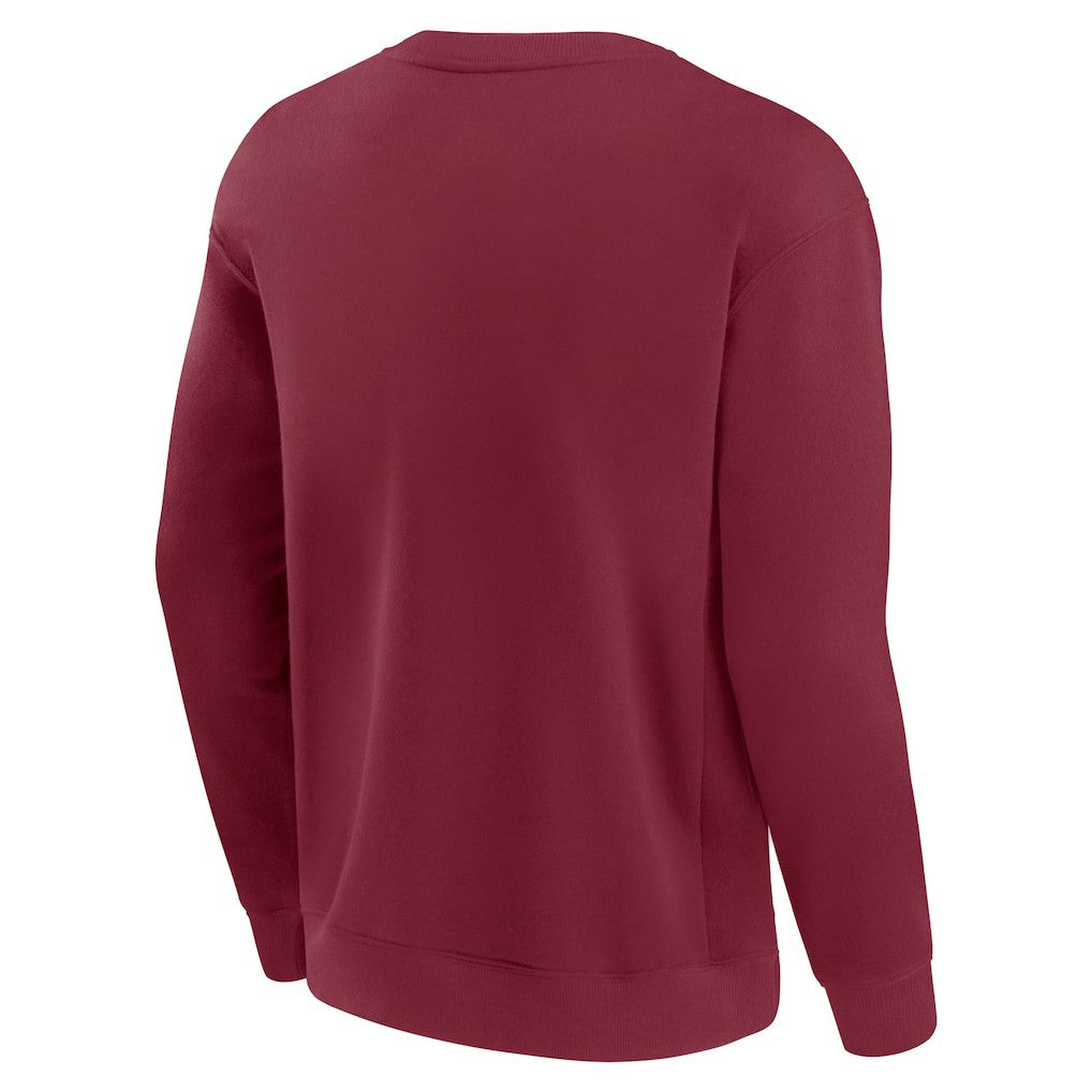 Washington Commanders Unisex Elements Unlimited Fleece Pullover Sweatshirt - Burgundy for sale