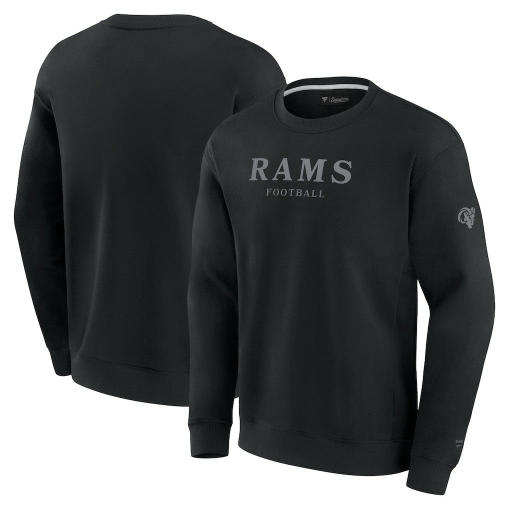 Los Angeles Rams Unisex Elements Unlimited Fleece Pullover Sweatshirt - Black cheap