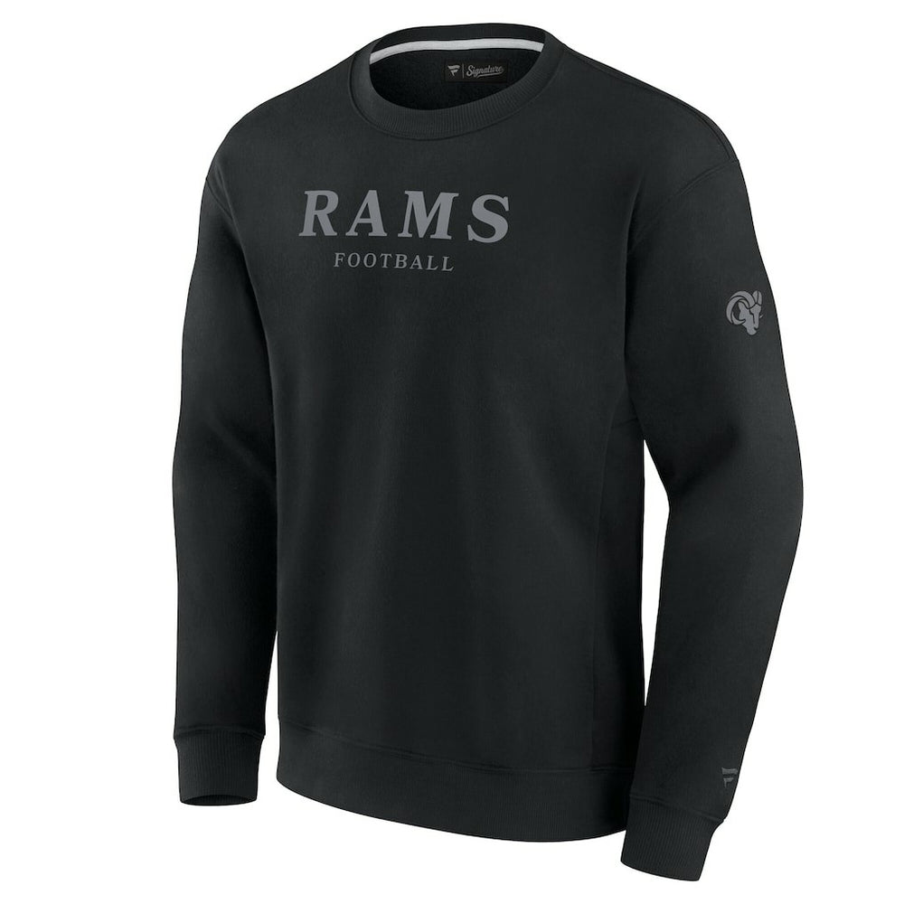 Los Angeles Rams Unisex Elements Unlimited Fleece Pullover Sweatshirt - Black cheap
