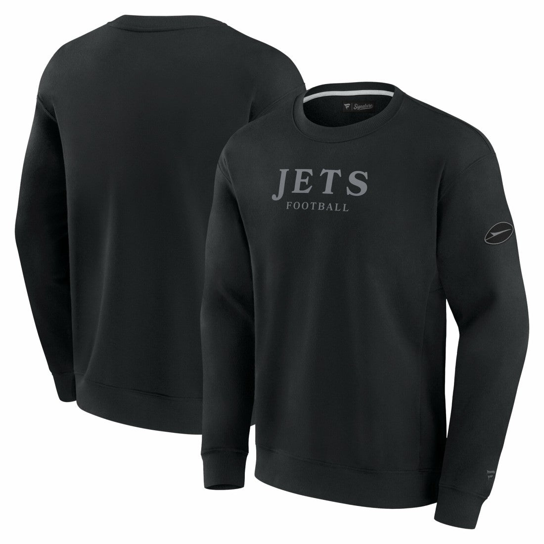 New York Jets Unisex Elements Unlimited Fleece Pullover Sweatshirt - Black for sale