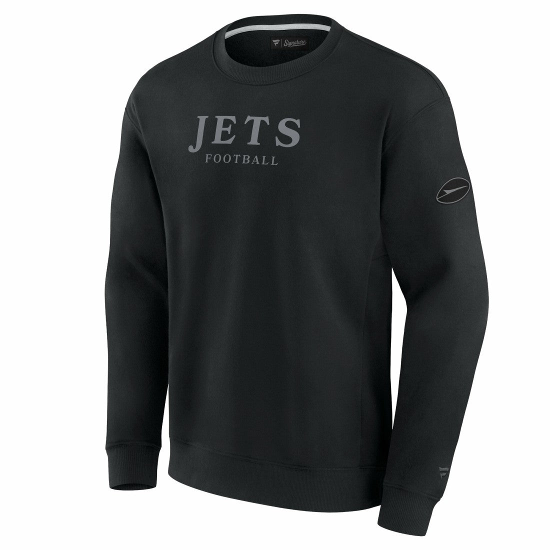 New York Jets Unisex Elements Unlimited Fleece Pullover Sweatshirt - Black for sale