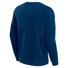 Chicago Bears Unisex Elements Unlimited Fleece Pullover Sweatshirt - Navy on sale