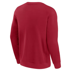 San Francisco 49ers Unisex Elements Unlimited Fleece Pullover Sweatshirt - Scarlet discount