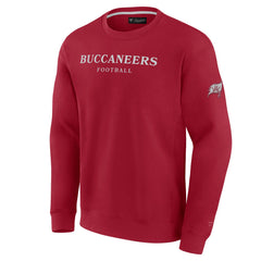 Tampa Bay Buccaneers Unisex Elements Unlimited Fleece Pullover Sweatshirt - Red discount