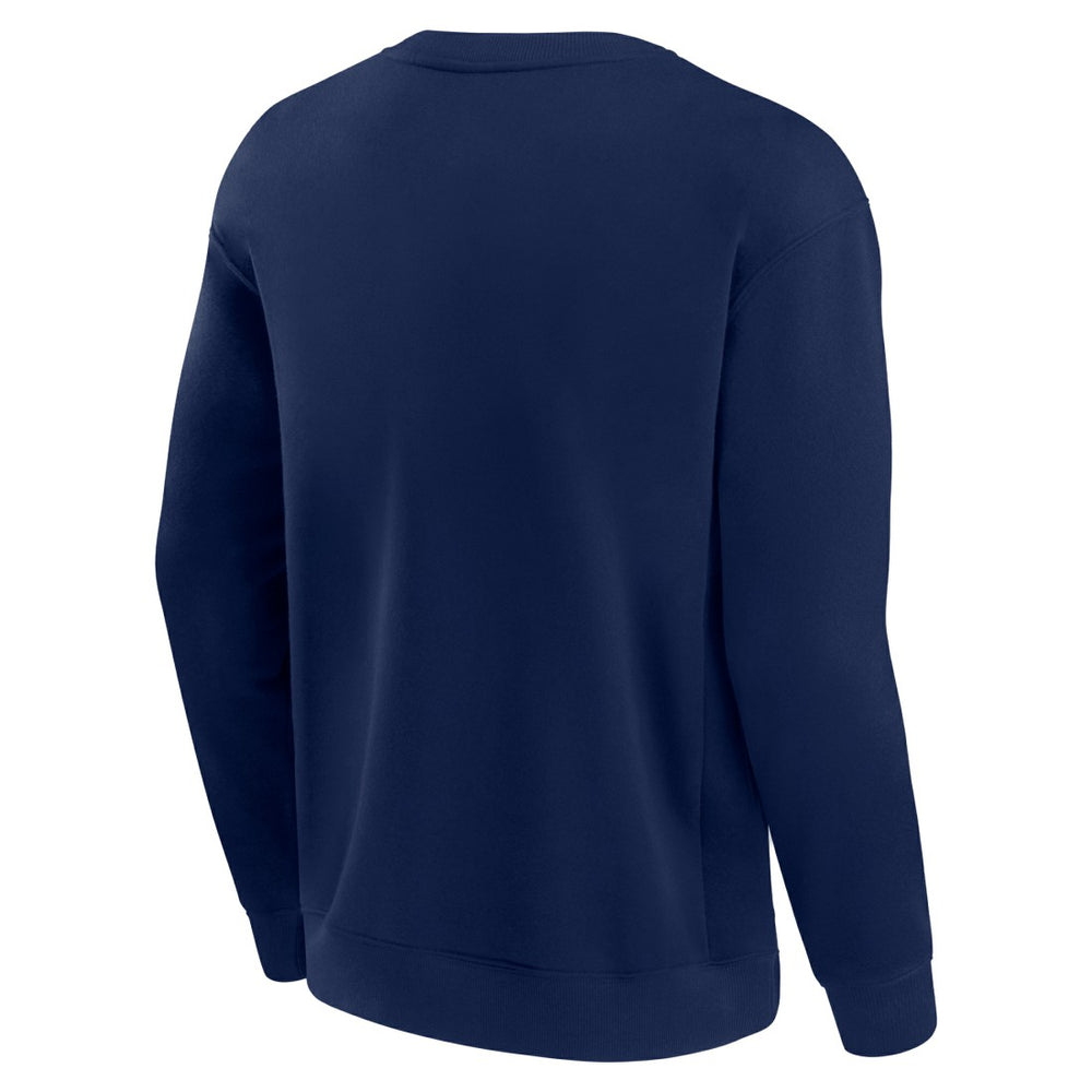 Tennessee Titans Unisex Elements Unlimited Fleece Pullover Sweatshirt - Navy discount