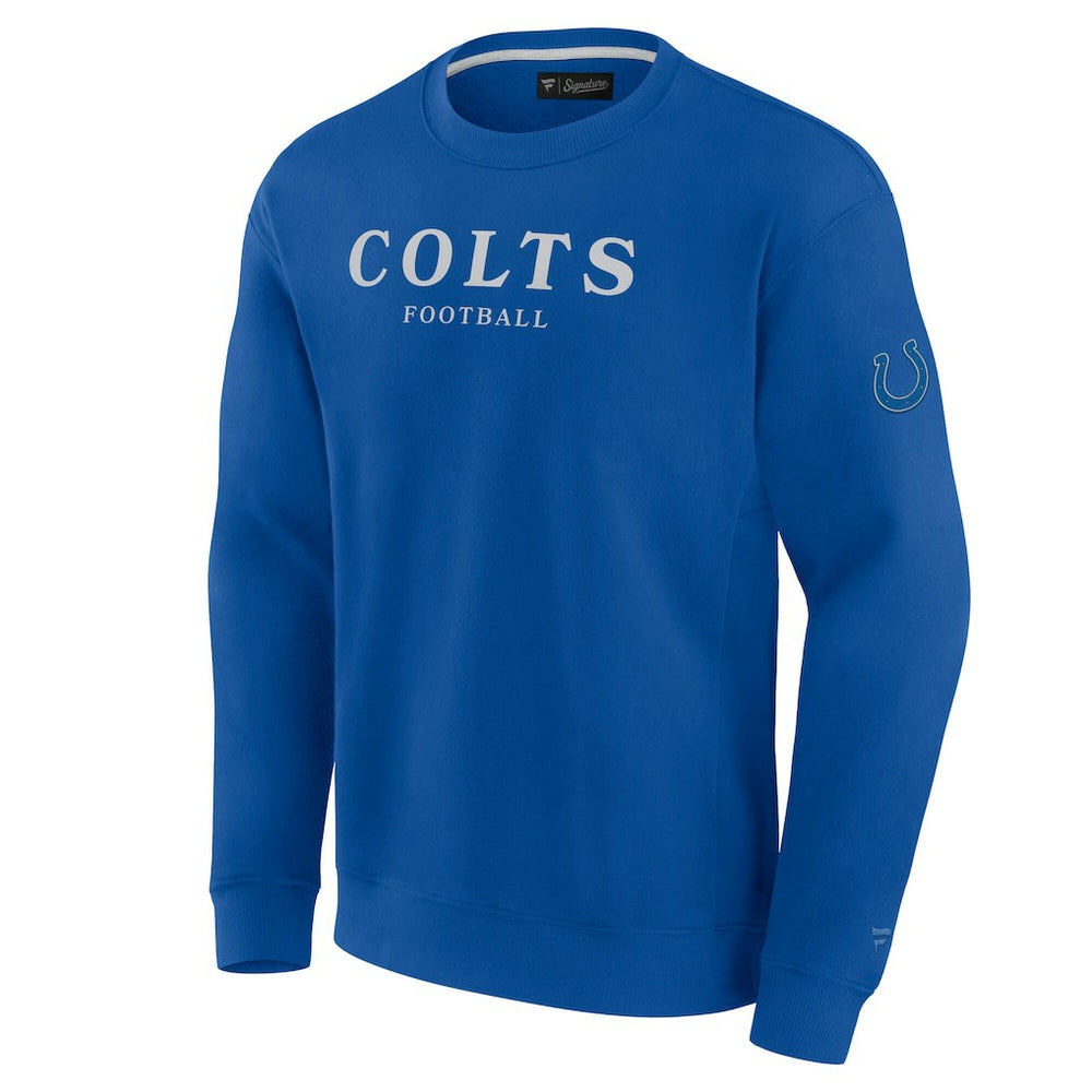 Indianapolis Colts Unisex Elements Unlimited Fleece Pullover Sweatshirt - Royal sale