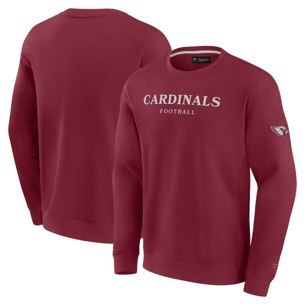 Arizona Cardinals Unisex Elements Unlimited Fleece Pullover Sweatshirt - Cardinal for sale