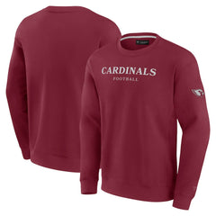 Arizona Cardinals Unisex Elements Unlimited Fleece Pullover Sweatshirt - Cardinal for sale