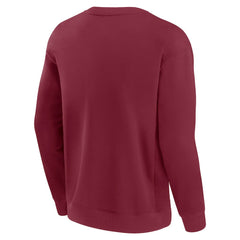 Arizona Cardinals Unisex Elements Unlimited Fleece Pullover Sweatshirt - Cardinal for sale