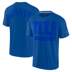 New York Giants Unisex Elements Iconic T-Shirt - Royal on sale