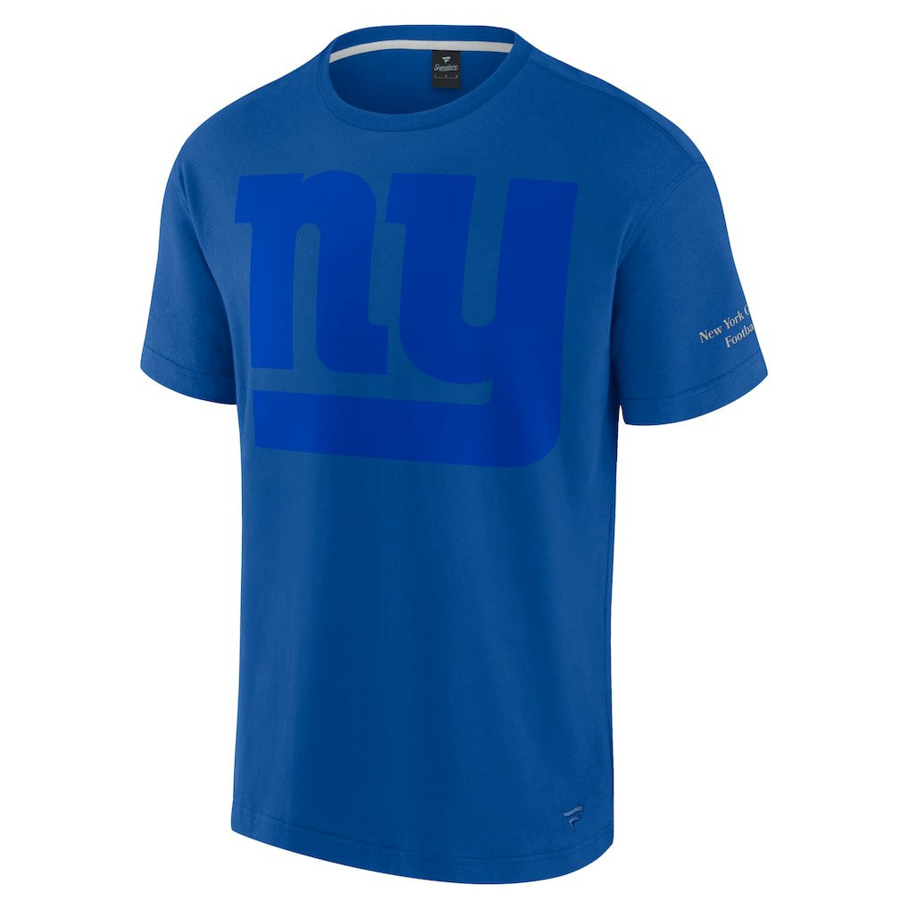 New York Giants Unisex Elements Iconic T-Shirt - Royal on sale