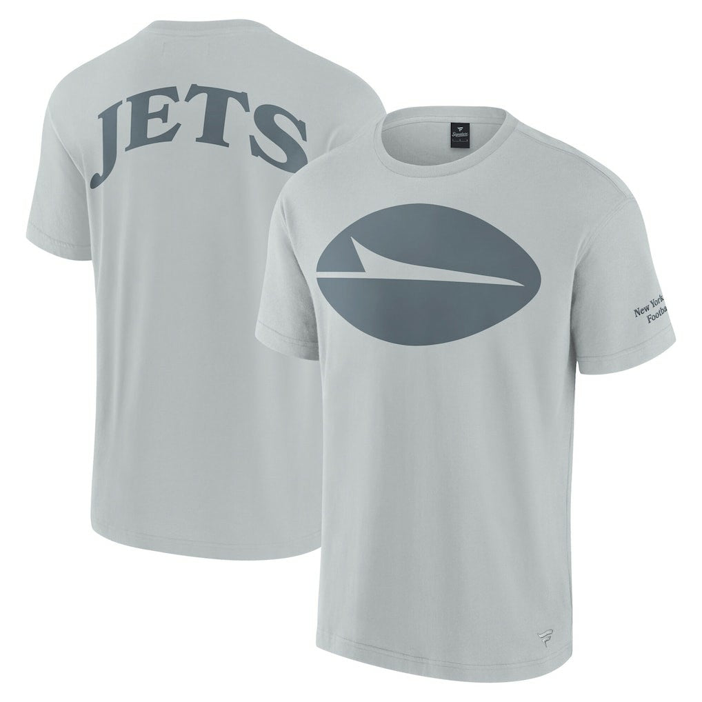 New York Jets Unisex Elements Iconic T-Shirt - Gray sale