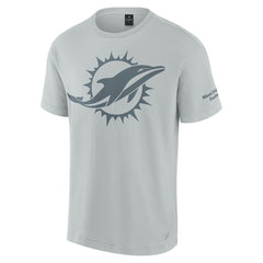 Miami Dolphins Unisex Elements Iconic T-Shirt - Gray online