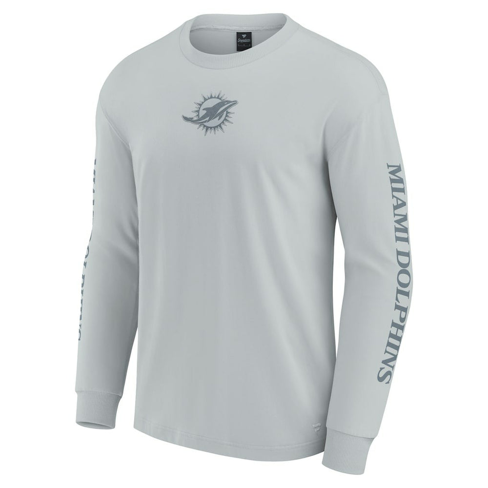 Miami Dolphins Unisex Elements Strive Long Sleeve T-Shirt - Gray cheap