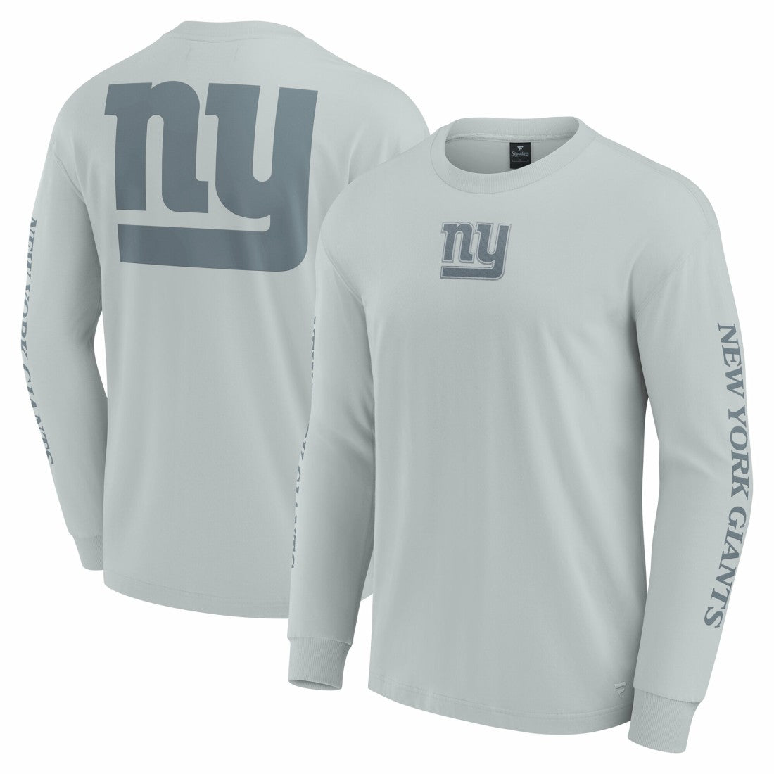 New York Giants Unisex Elements Strive Long Sleeve T-Shirt - Gray sale