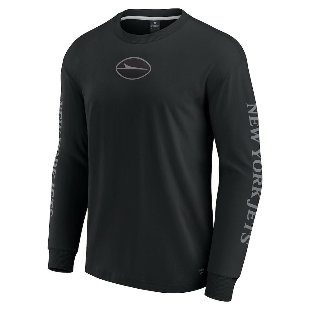 New York Jets Unisex Elements Strive Long Sleeve T-Shirt - Black on sale