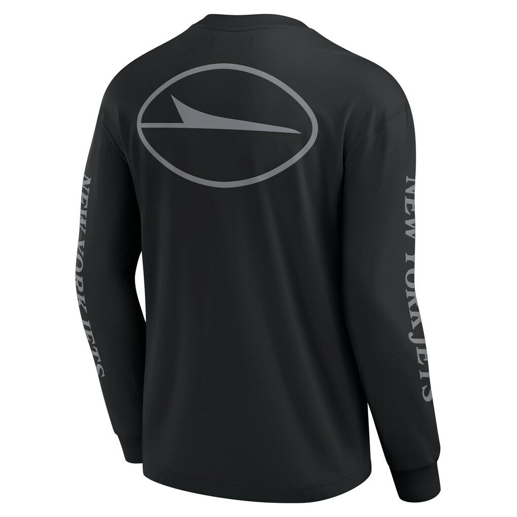 New York Jets Unisex Elements Strive Long Sleeve T-Shirt - Black on sale
