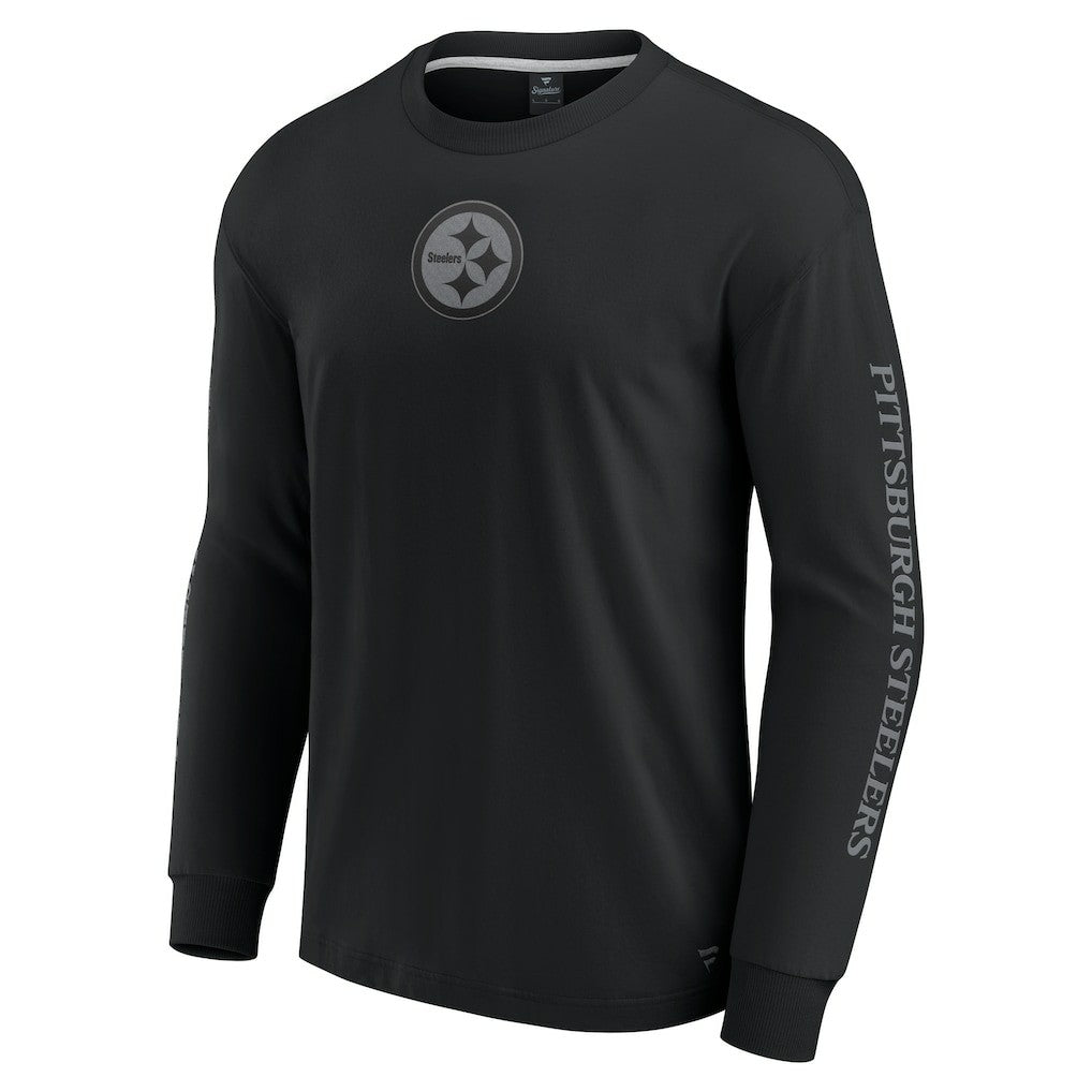 Pittsburgh Steelers Unisex Elements Strive Long Sleeve T-Shirt - Black sale