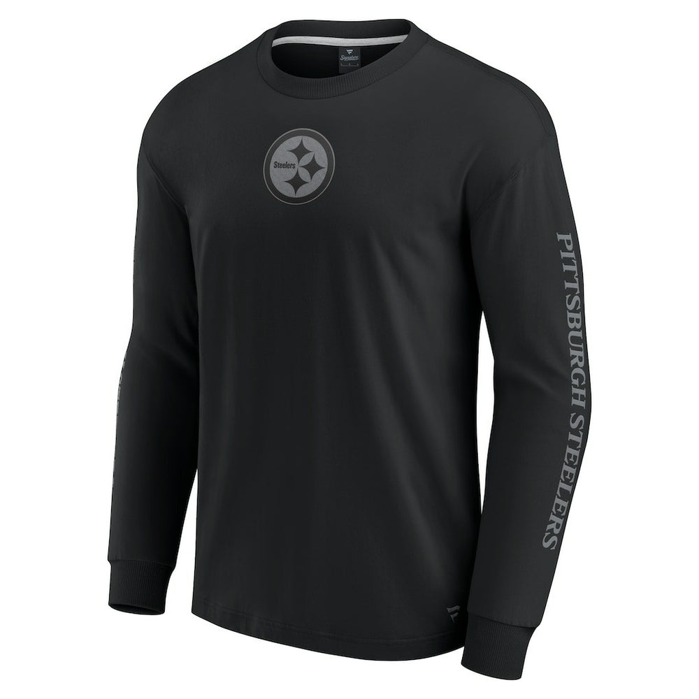 Pittsburgh Steelers Unisex Elements Strive Long Sleeve T-Shirt - Black sale