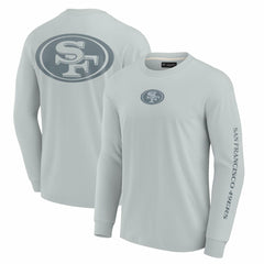 San Francisco 49ers Unisex Elements Strive Long Sleeve T-Shirt - Gray discount