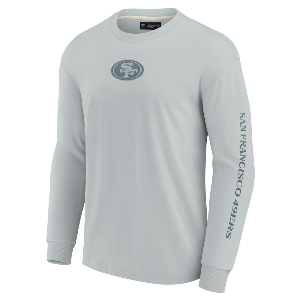 San Francisco 49ers Unisex Elements Strive Long Sleeve T-Shirt - Gray discount