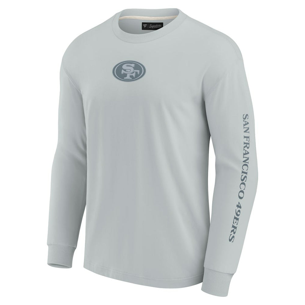 San Francisco 49ers Unisex Elements Strive Long Sleeve T-Shirt - Gray discount